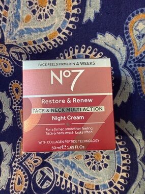 N 7 Night Cream Collagen Peptide Technology